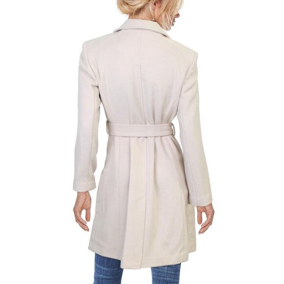 Sam Edelman Women's Wool Blend Belted Mid-Length Coat NWT - Picture 2 of 2